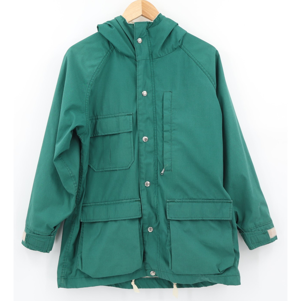 Woolrich Vintage 1980's Women's Spruce Green Hooded Parka Jacket Sz M